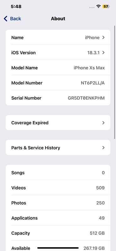 iPhone XS Max 512GB | Non-PTA | Excellent Condition 0