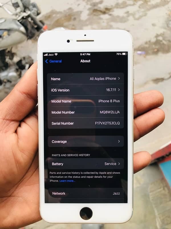 IPhone 8 Plus 256gb 7