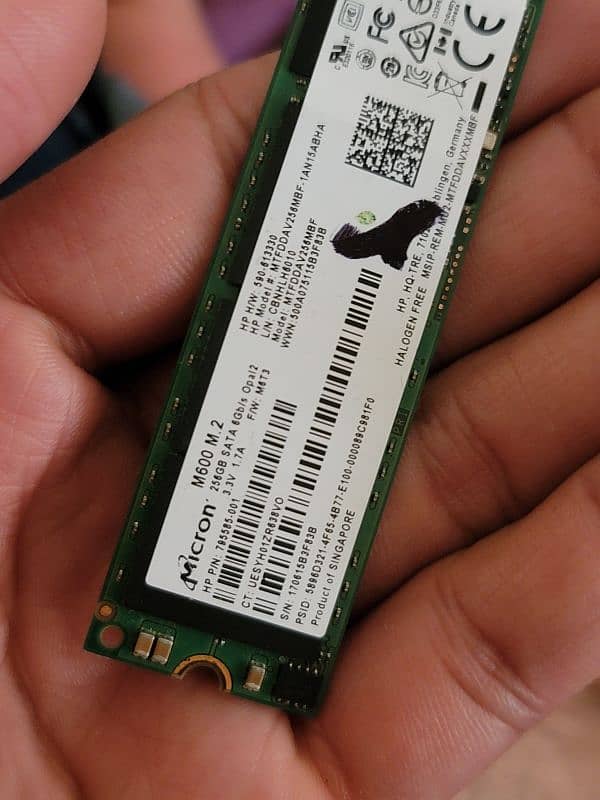 Samsung nvme 512gb & micron m2 256gb 1