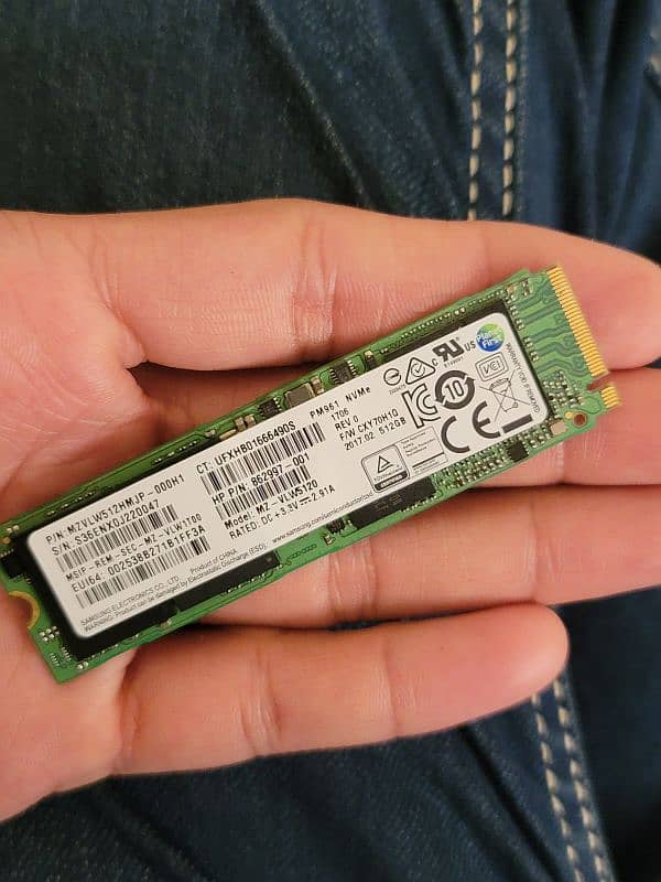 Samsung nvme 512gb & micron m2 256gb 4