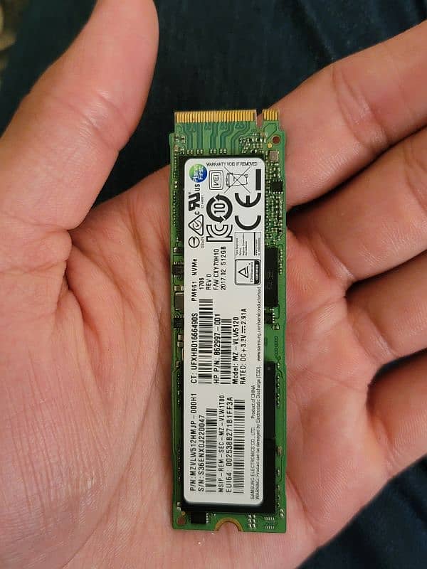 Samsung nvme 512gb & micron m2 256gb 6