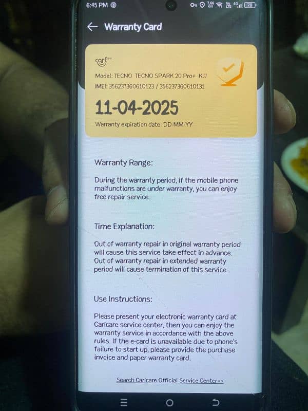 Tecno spark 20 pro plus 1