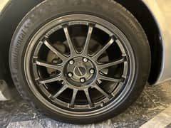 18 inch SSR rims with Continental tyres