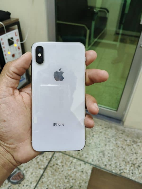 I phone x  good condition 0
