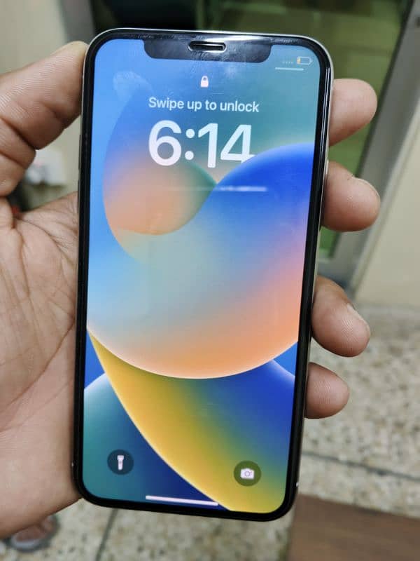 I phone x  good condition 3