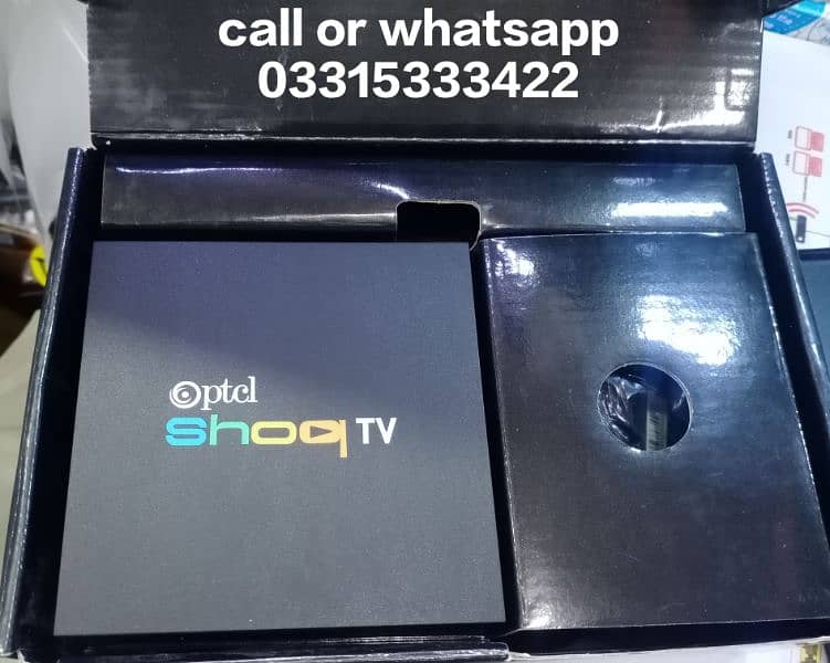 ptcl shoq tv box orgnal android12 netflix youtube only remortchange 0