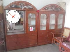 Showcase & dressing table