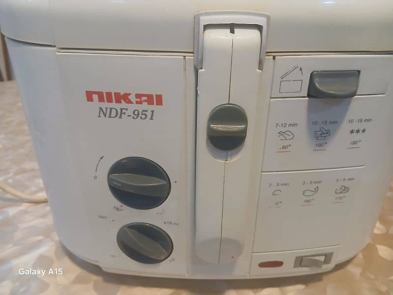 Nikal ModelNDF-951 Deep Fryer perfect working 0