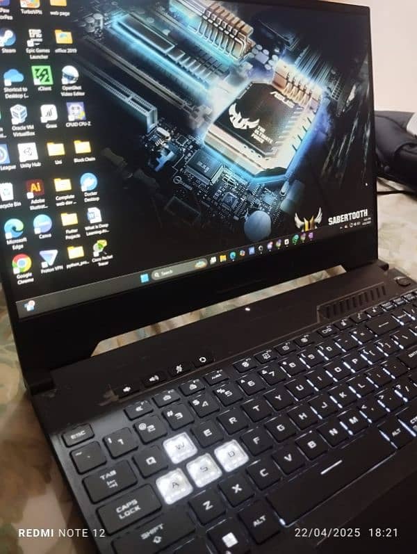 ASUS TUF Dash F15 (2022) Gaming laptop- i7 12th Gen, RTX 3060, 144Hz 3
