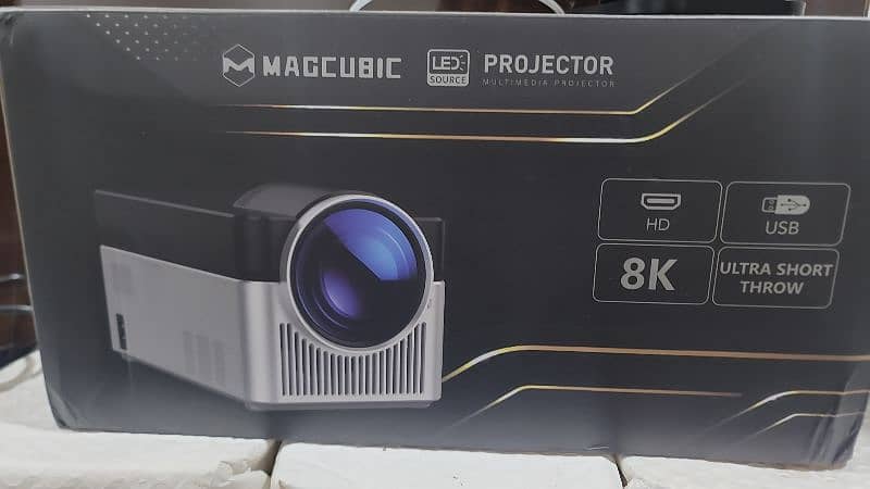 Hd projector 4k multimedia projector | Mini Projector screen 4K 2