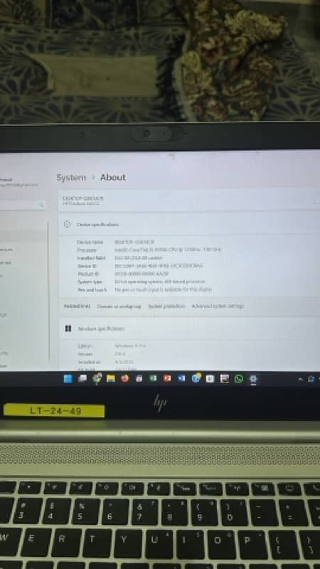 "HP EliteBook | Core i5 8th Gen | 24GB RAM | 256GB SSD | Like New" 4