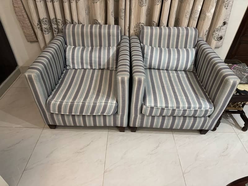 Comfortable 2 Single Seater Sofas for Sale – Reasonable Price 0