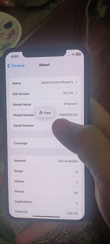 iPhone X 256GB Non PTA 5