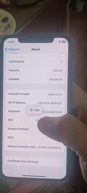 iPhone X 256GB Non PTA 7