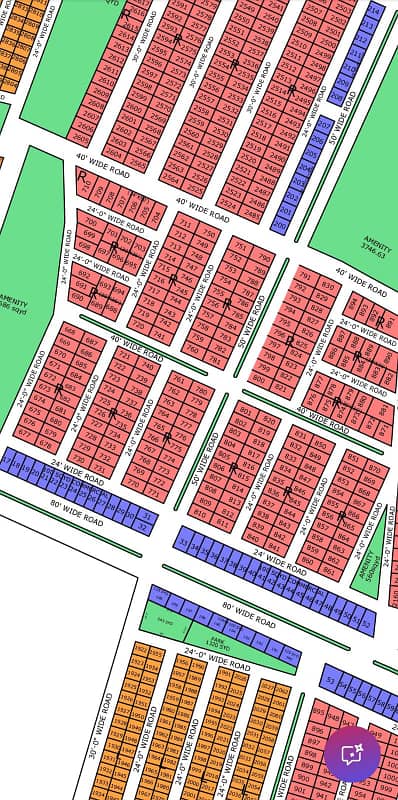 East Open Plot 120 Sq-Yd Gold Block North Town Residency Phase 1 0