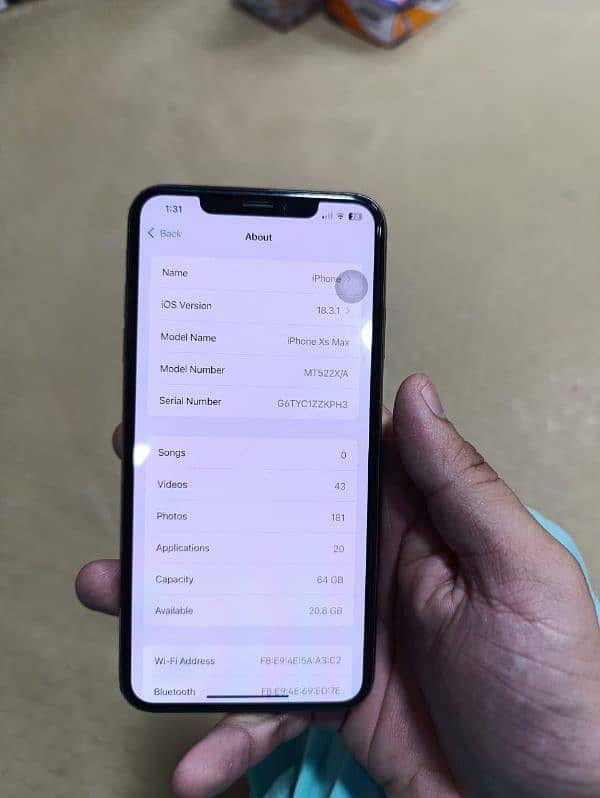 i phone x max 1