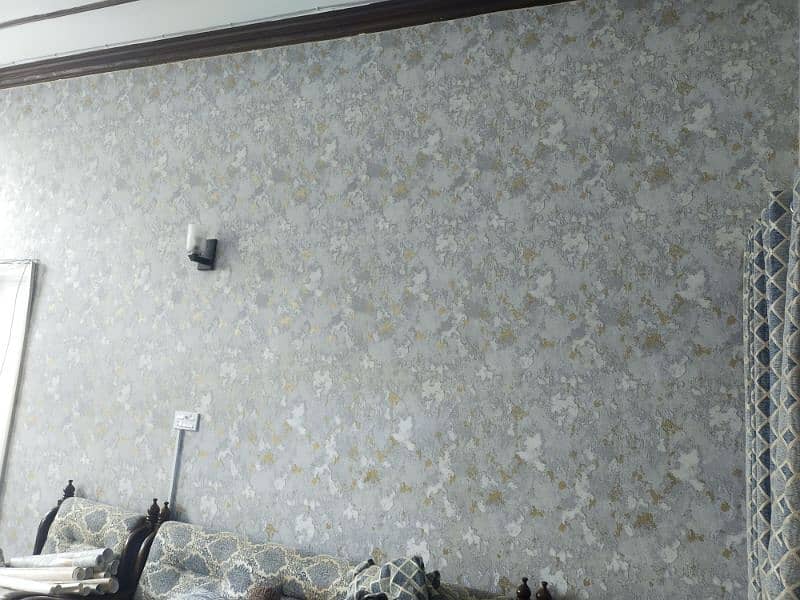 wallpaper wpc wall panelling Gypsum false ceiling available in isb 11