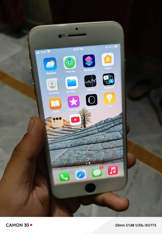 IPHONE 7PLUS 128GB PTA OFFICIAL LUSH CONDITION ONLY SALE 5