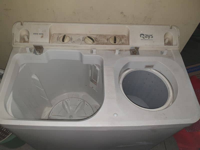 Rays Washing machine with spinner 1