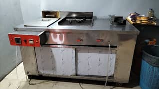 16ltr automatic fryer hotplate burner