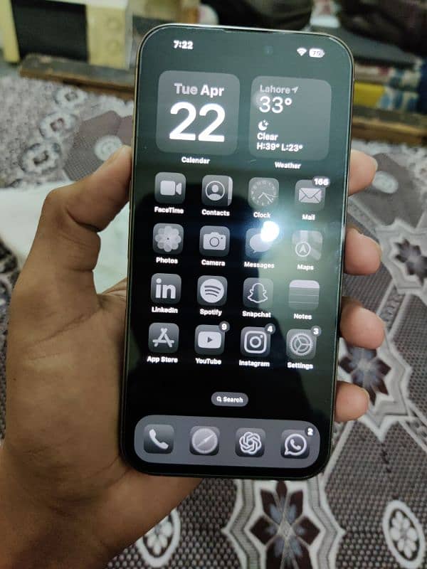 iphone 15PM 256 jv natural titanium 2