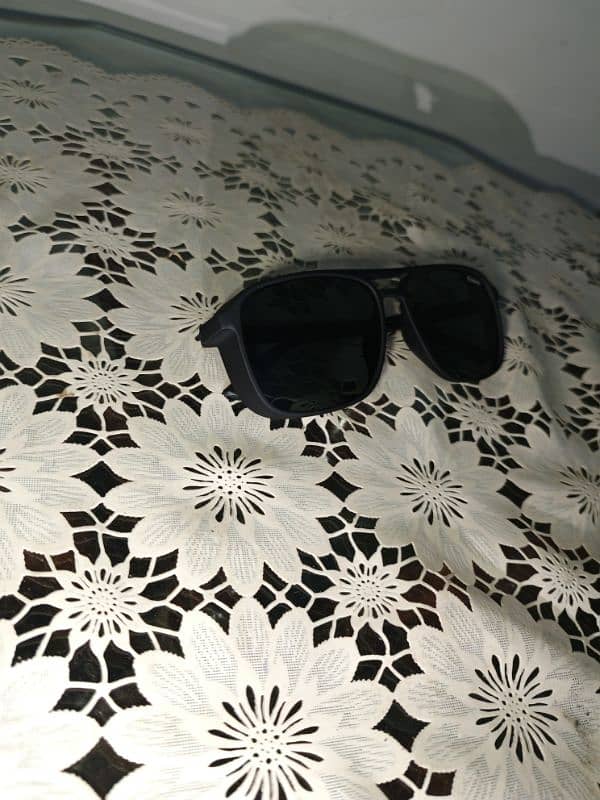 s. sunsport sunglasses black colour green shade 3