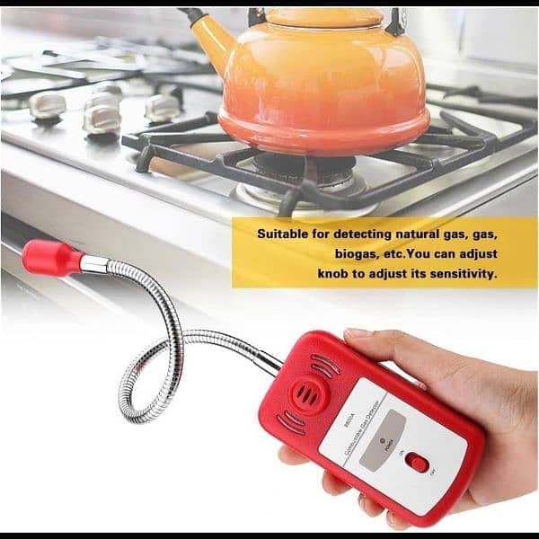 Handheld Portable Mini Gas Detector kitchen safety Determine Tes 0
