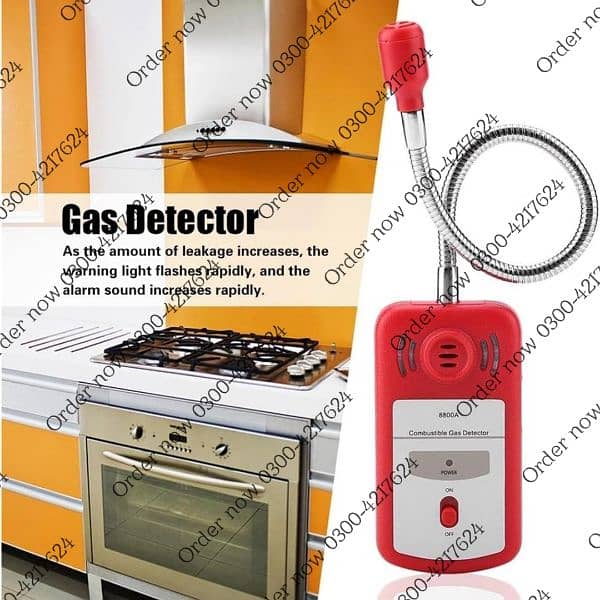 Handheld Portable Mini Gas Detector kitchen safety Determine Tes 3