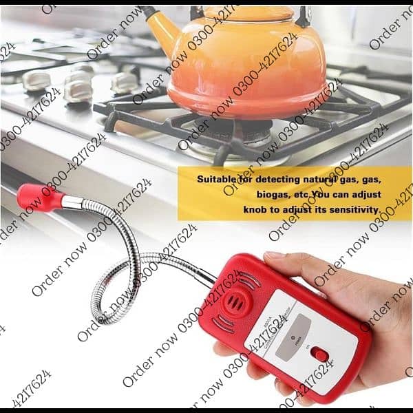 Handheld Portable Mini Gas Detector kitchen safety Determine Tes 4