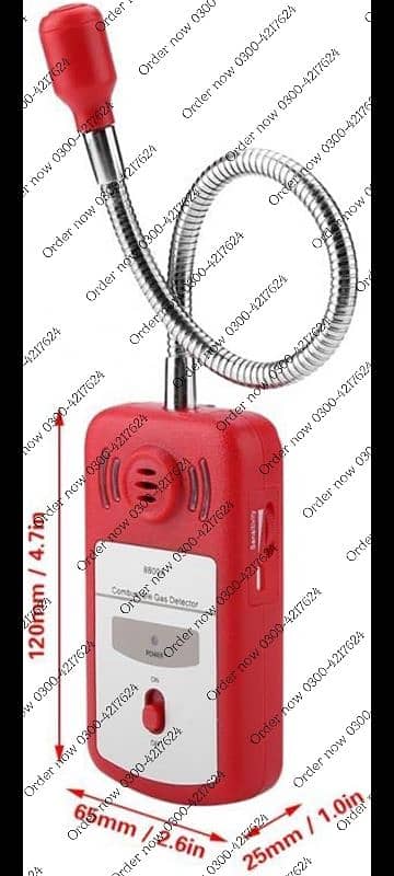 Handheld Portable Mini Gas Detector kitchen safety Determine Tes 5