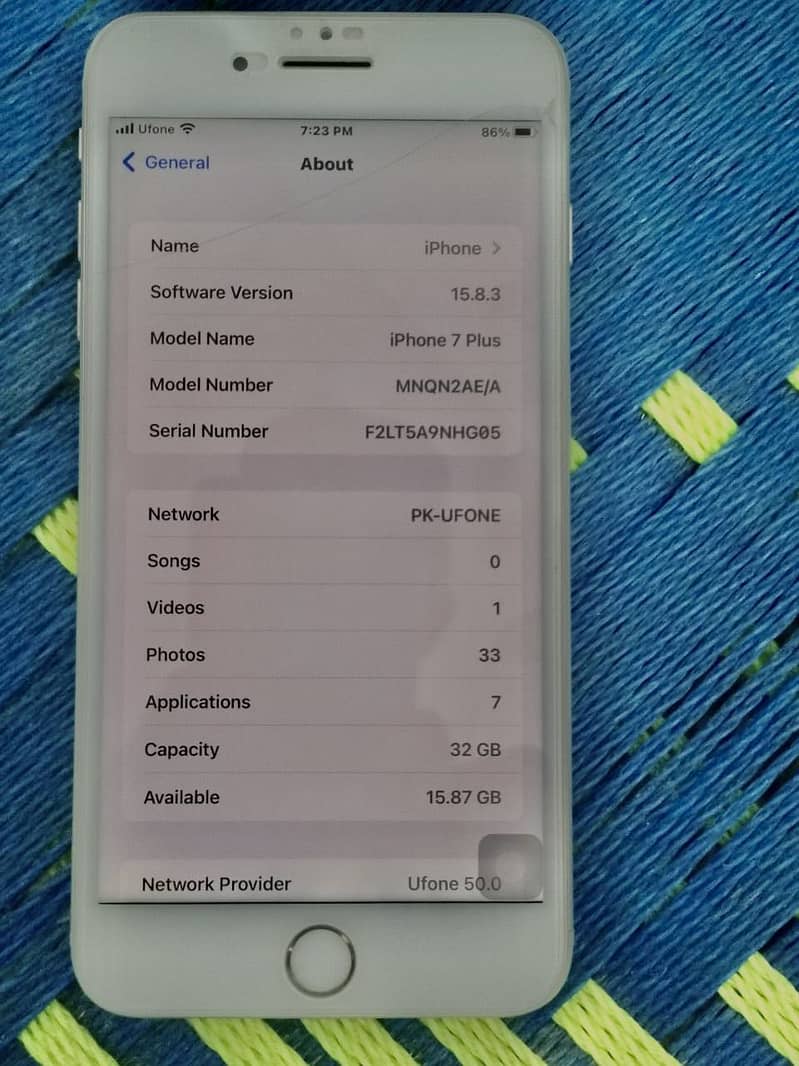 iPhone 7 Plus 32GB PTA Proved 5