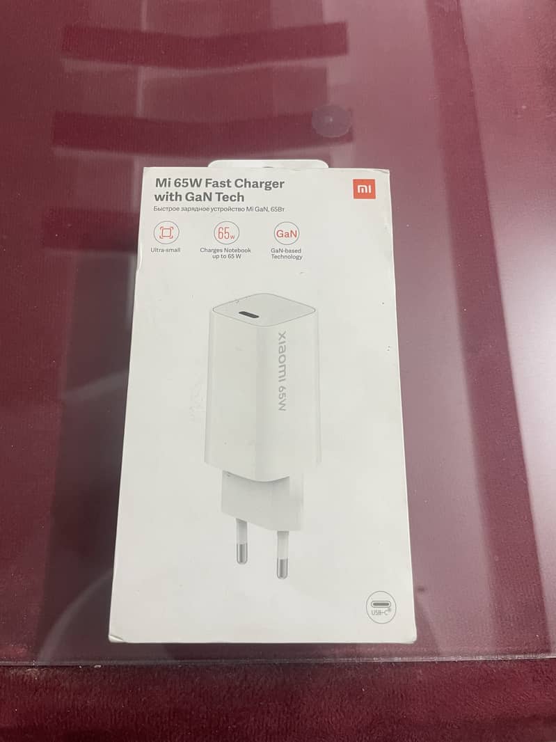 Xiaomi 65w Slim Fast Charger with GaN Tech PD for iPhone 0