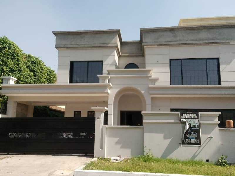 I-8 Near Kachnar Park Band New One Kanal Ground Portion With Separate Gate For Rent. 4