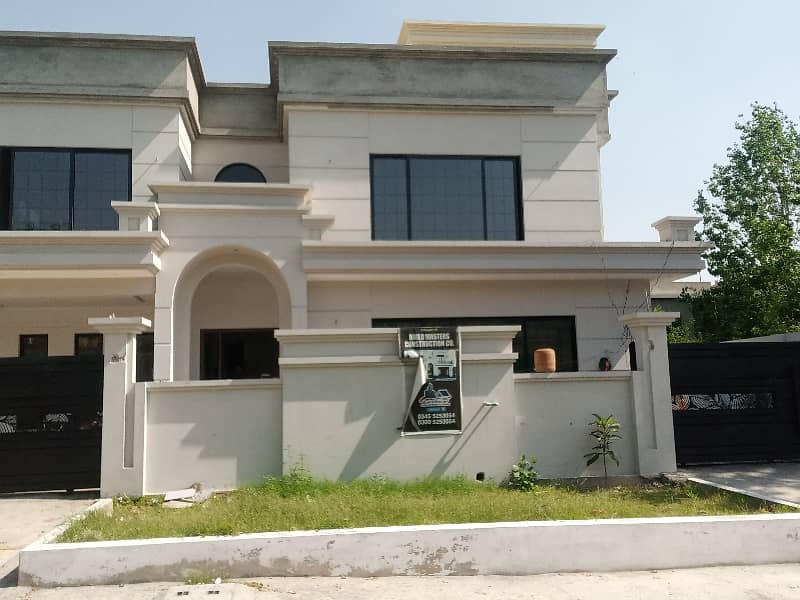 I-8 Near Kachnar Park Band New One Kanal Ground Portion With Separate Gate For Rent. 8