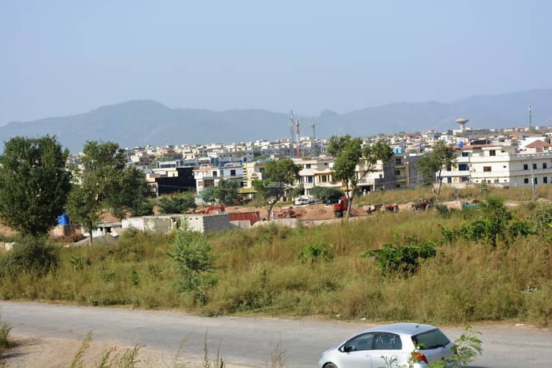 Corner Category Plot with Extra Land 08 Marla on Main Road | I-14/3 3