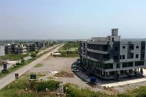Corner Category Plot with Extra Land 08 Marla on Main Road | I-14/3 5
