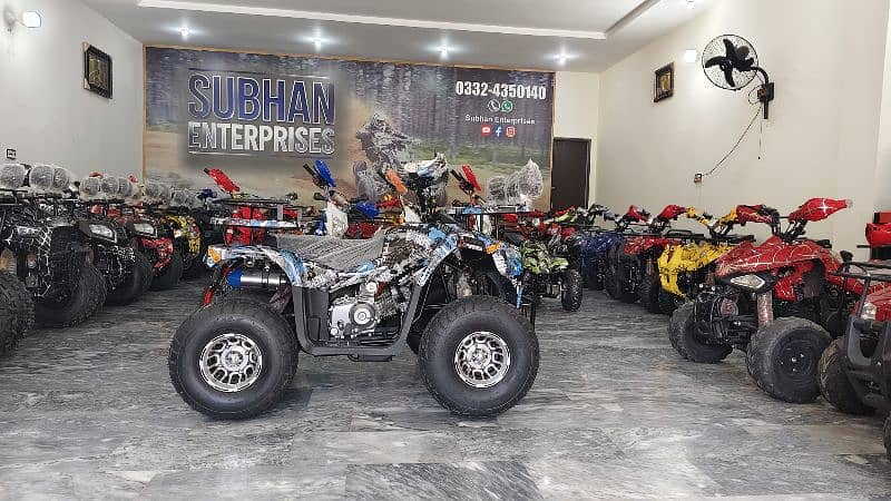 150cc Audi Style Atv Quad 4 Wheels Bikes Delivery In All Pakistan 1