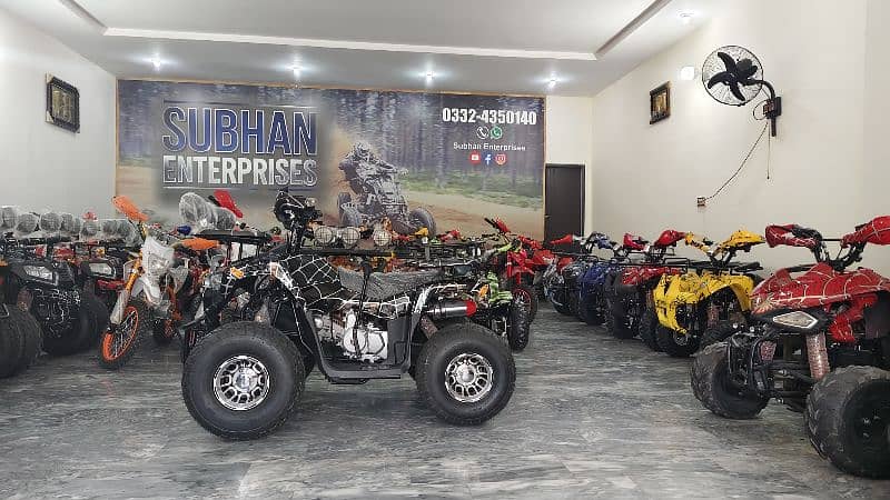 150cc Audi Style Atv Quad 4 Wheels Bikes Delivery In All Pakistan 4