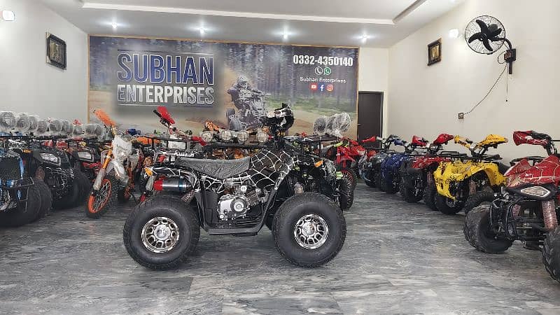 150cc Audi Style Atv Quad 4 Wheels Bikes Delivery In All Pakistan 6