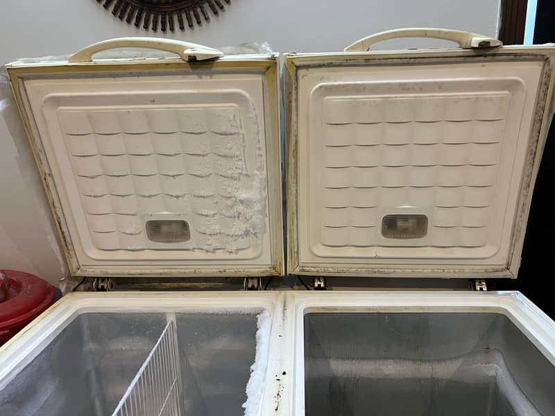 Double Door Waves Deep Freezer 2