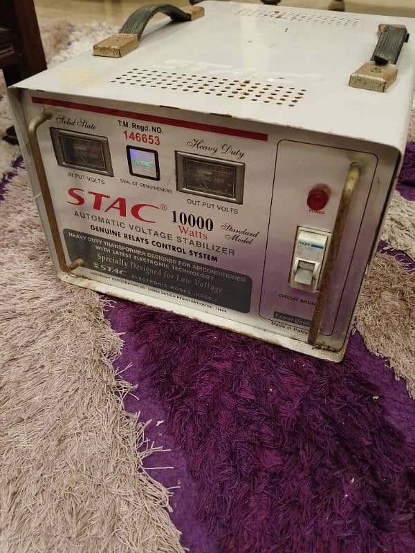 STAC voltage stabilizer 10000 watts 9