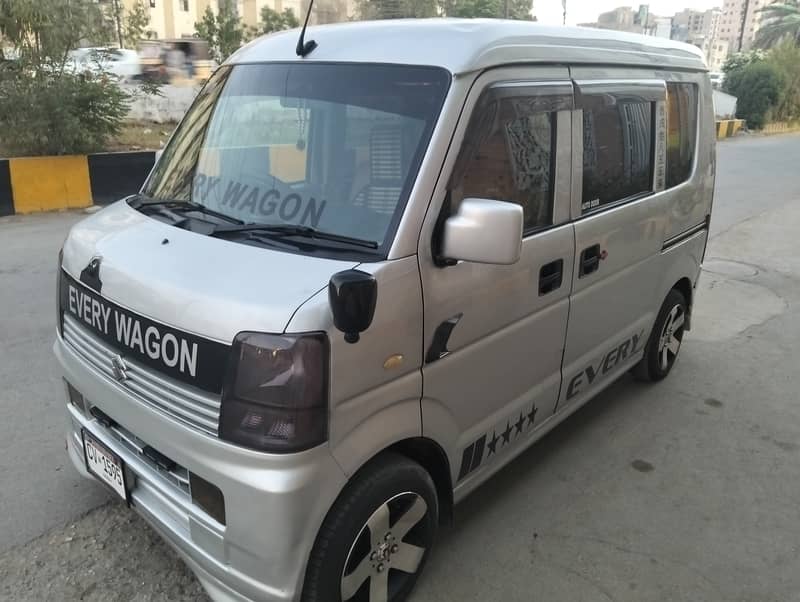 SUZUKI EVERY WAGON MODEL 2010 Register 2015. Automatic 0
