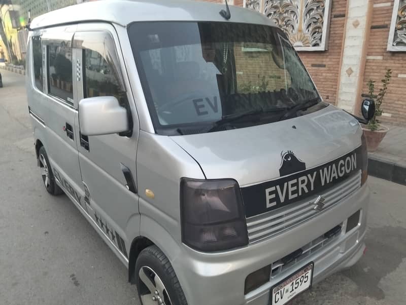 SUZUKI EVERY WAGON MODEL 2010 Register 2015. Automatic 5
