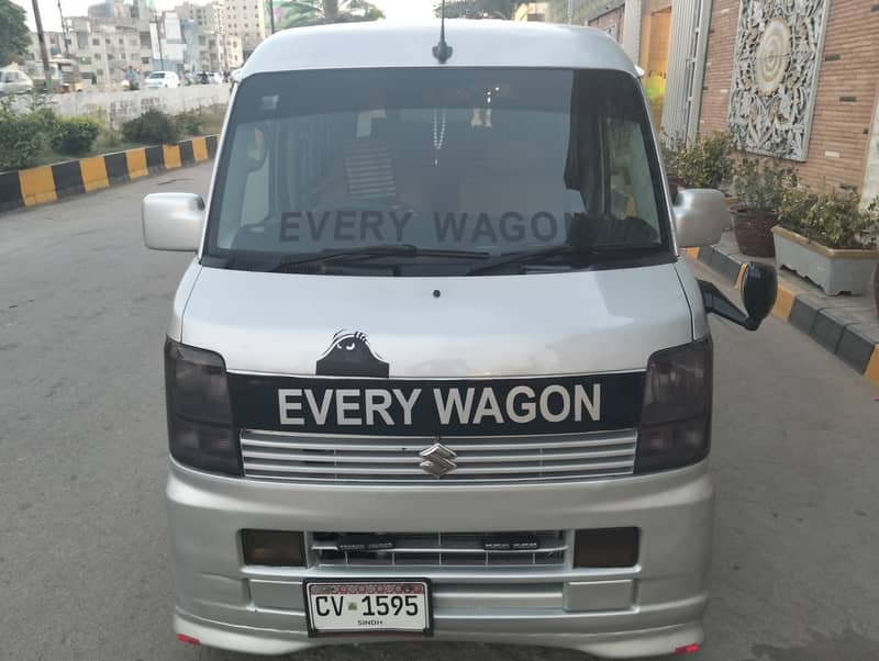 SUZUKI EVERY WAGON MODEL 2010 Register 2015. Automatic 6