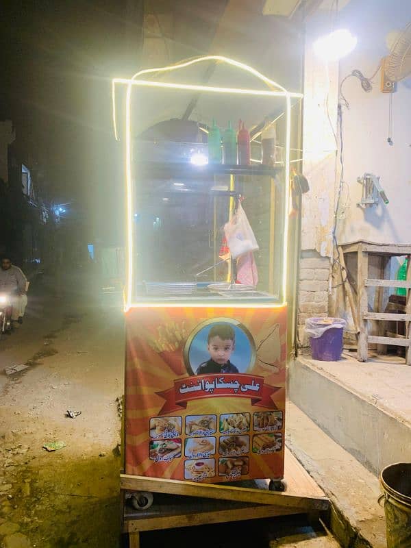 Food Stall Counter with complete setup 0