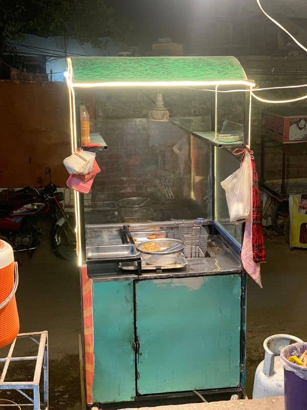 Food Stall Counter with complete setup 3