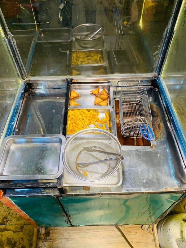 Food Stall Counter with complete setup 6