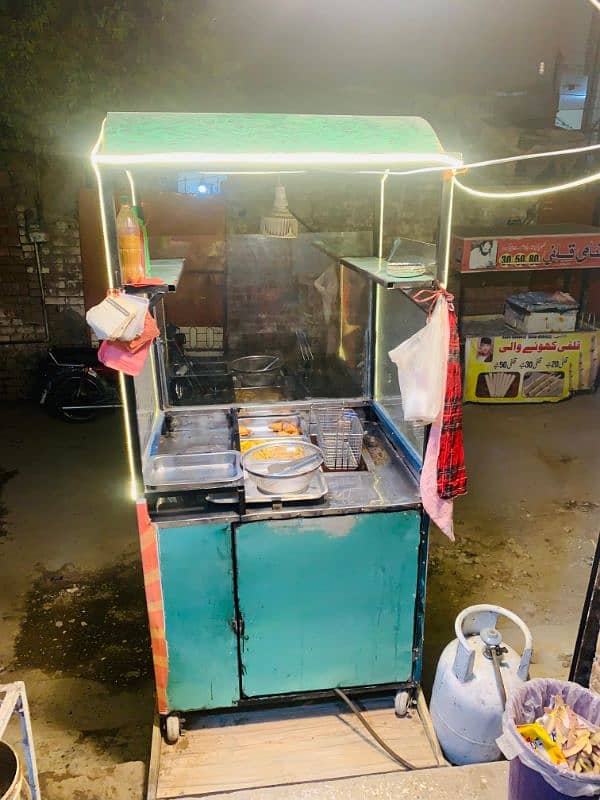 Food Stall Counter with complete setup 7