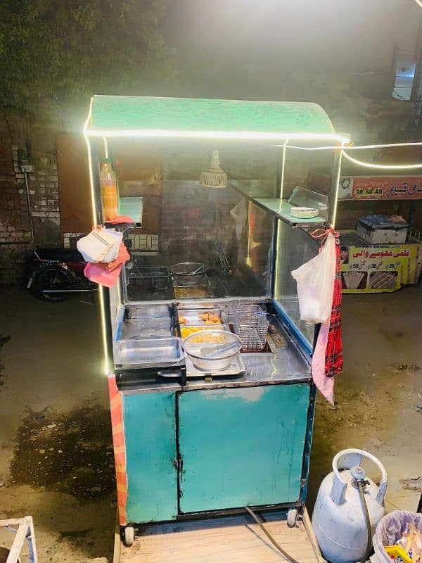 Food Stall Counter with complete setup 8