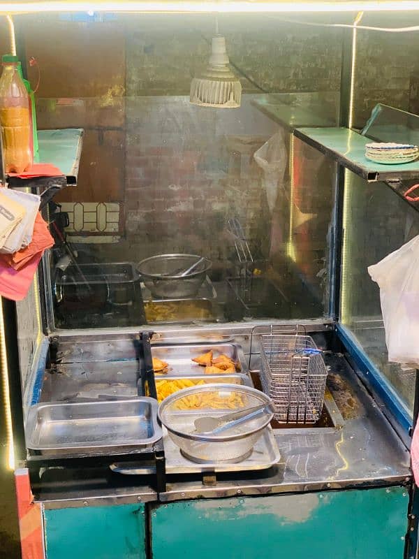 Food Stall Counter with complete setup 9